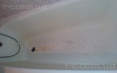 Реставрация эмали чугунной ванны в Фастове